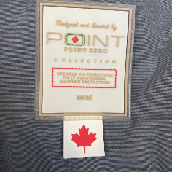 Point Zero High Neck Graphite Winter Jacket with Hooded Faux Fur Trim - Picture 6 of 14